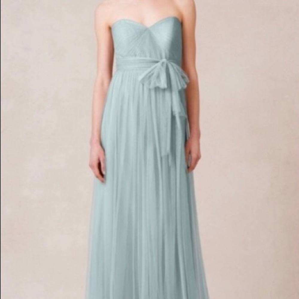 Jenny Yoo Annabelle Dress Ciel Blue Sz 6